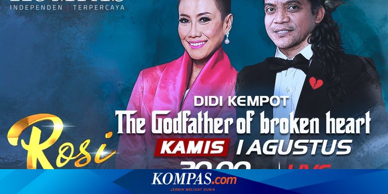 Didi Kempot The Godfather Of Broken Heart Hadir Di Rosi Malam Ini