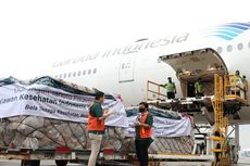 Carter Boeing 777-300ER, Tanoto Foundation Kembali Datangkan APD Seberat 30 Ton
