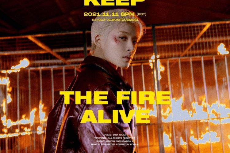 Poster teaser album baru B.I.