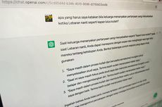 Lebaran Ditanya Kapan Nikah dan Pertanyaan "Template" Lain, Jawab Pakai ChatGPT Saja