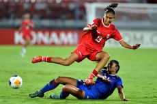 Hasil Timnas Putri Indonesia Vs Singapura 5-1: Roket Marsela dan Claudia, Garuda Pertiwi Pesta