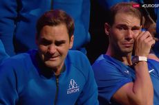 Momen Emosional Perpisahan Roger Federer: Tangis Nadal Ikut Pecah Bersama Sang Legenda