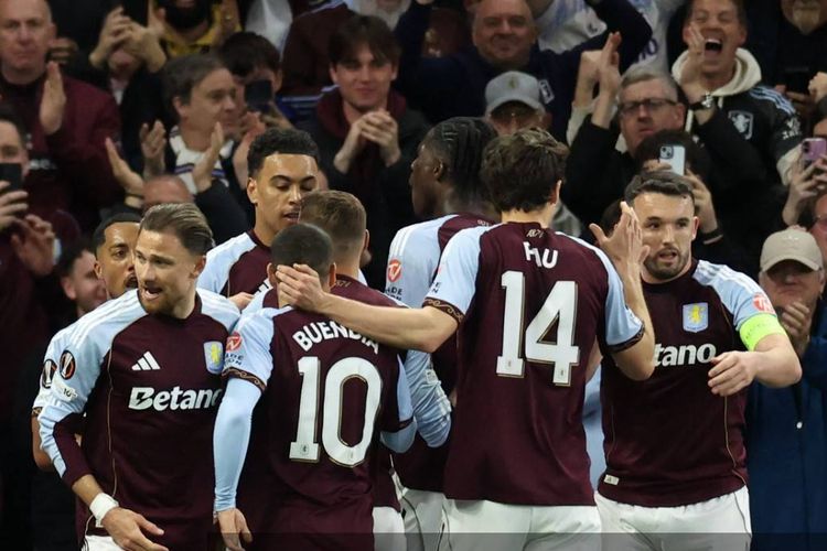 Hasil Lengkap Liga Europa: Dominasi Aston Villa, Freiburg Kalahkan Celta Vigo