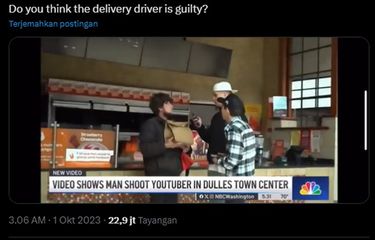 Video detik-detik YouTuber ditembak saat lakukan aksi prank terhadap sasarannya