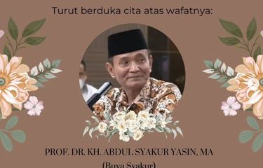 KH Syakur Yasin atau akrab disapa Buya Syakur, meninggal dunia di Cirebon, Jawa Barat, Rabu (17/1/2024).