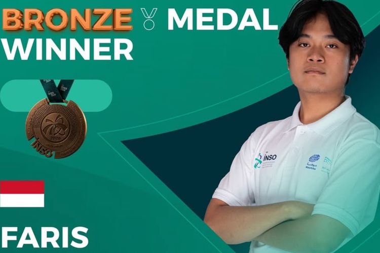 Murid MAN IC Serpong, Faris Raih Medali Perunggu Olimpiade Sains Nuklir Internasional
