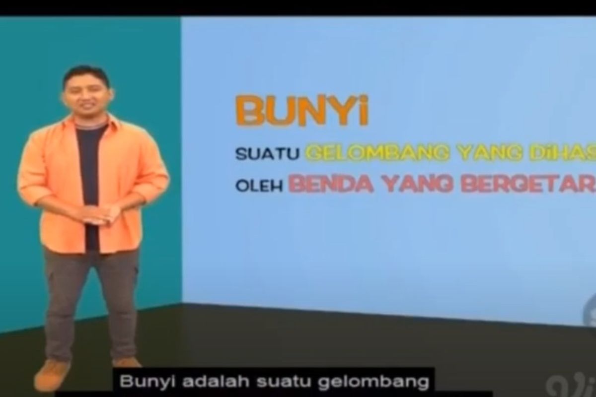 Tangkapan Layar X-Sains di TVRI