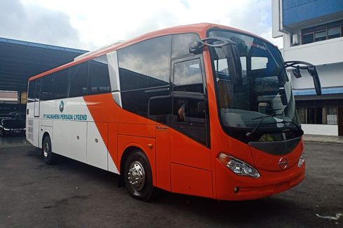 Bus Tambang Baru, Pakai Bodi Evonext dan Single Glass