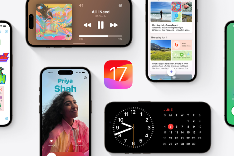 Daftar lengkap fitur iOS 17, yang terdiri dari poster kontak, NameDrop, mode StandBy, dan masih banyak lagi.