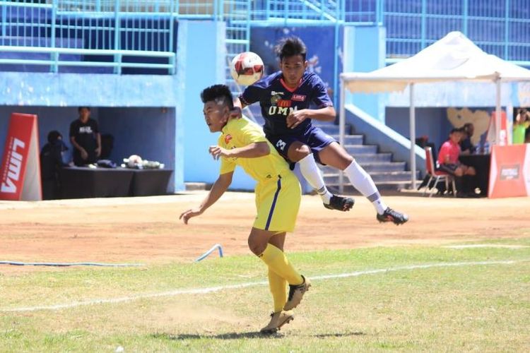 Universitas Muhammadiyah Malang (UMM) mencetak kemenangan perdana dalam laga pertama mereka di LIMA Football: McDonalds East Java Conference (EJC) 2018.