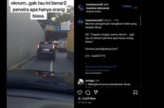 Rekam Mobil Pelat Dinas Ambil Bahu Jalan, Malah Dihujat Warganet