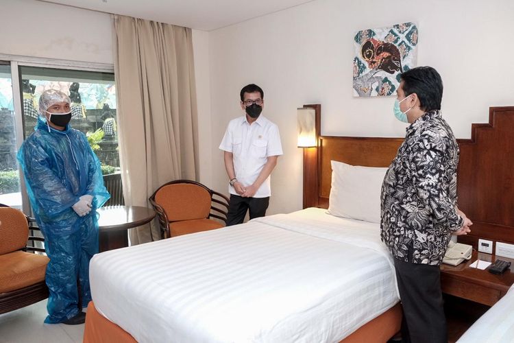 Hotel Grand Sahid Jaya sediakan akomodasi untuk tenaga medis Rumah Sakit Pelni, rujukan untuk penanganan corona (Covid-19).