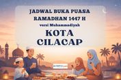 Jadwal Buka Puasa Kota Cilacap Hari Ini Selama Ramadhan 2026 versi Muhammadiyah