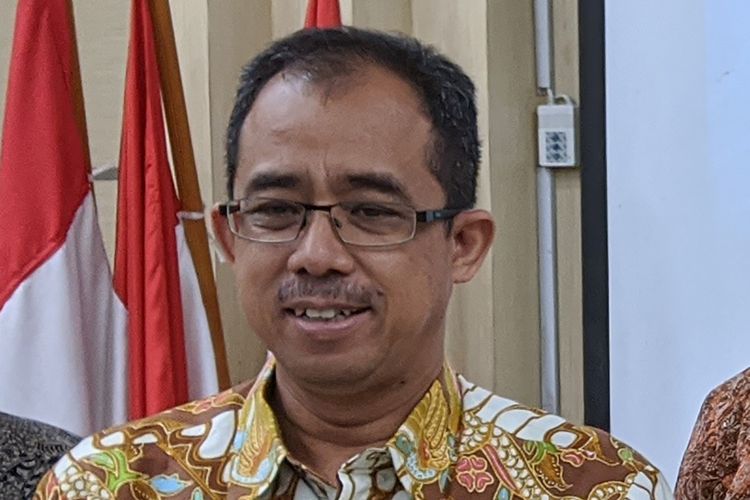 Heru Pambudi, Dirjen Bea Cukai Kemenkeu, dalam konferensi persi di kantor Kementerian Komunikasi dan Informatika di Jakarta, Jumat (28/2/2020).