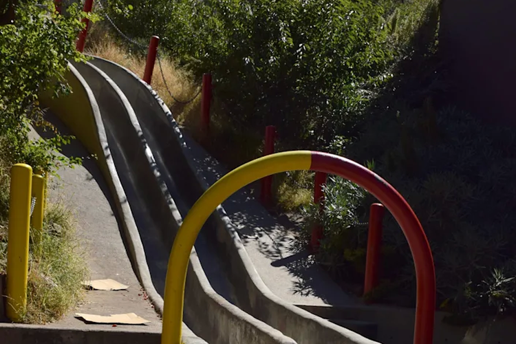 Seward Street Slides. 