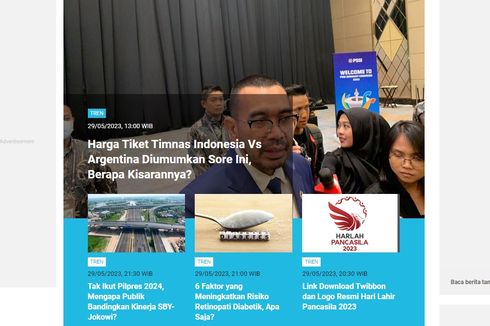 [POPULER TREN] Harga Tiket Indonesia Vs Argentina | Kata Media Asing soal Kedatangan Messi ke Indonesia