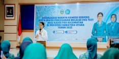 Kahiyang Ayu Ajak Kader PKK Deli Serdang Jadi Motivator Tes IVA untuk Deteksi Dini Kanker Serviks