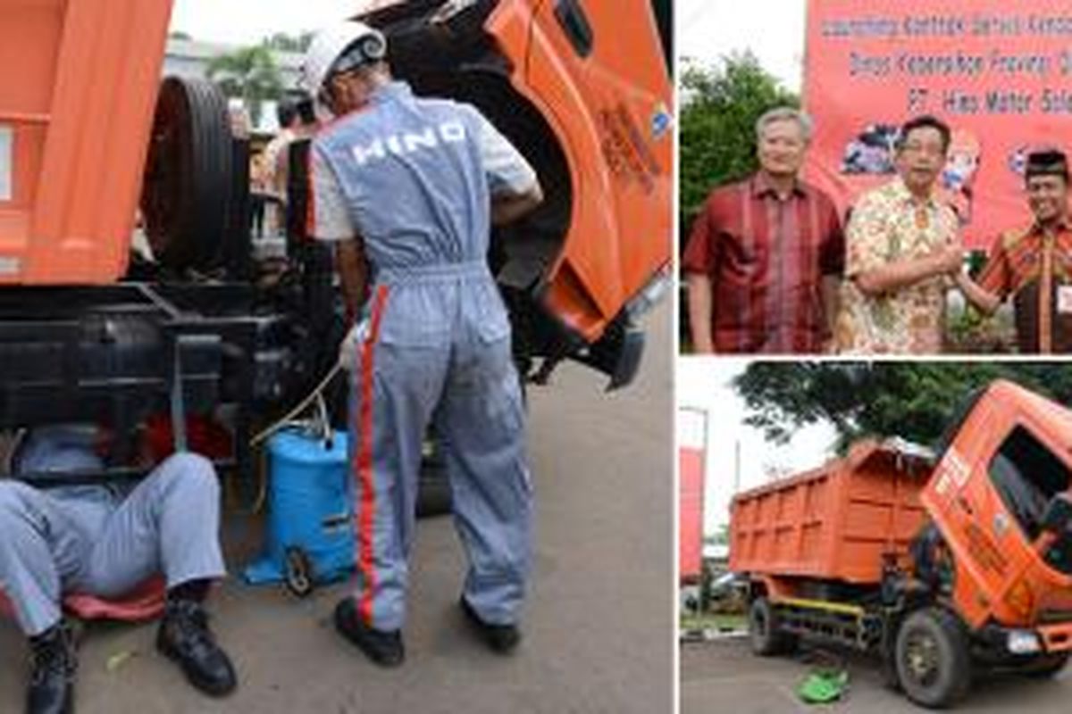 PT Hino Motor Sales Indonesia dan DInas Kebersihan Pemprov DKI meresmikan layanan kontrak servis untuk menjaga kondisi truk sampah Hino agar tetap optimal.