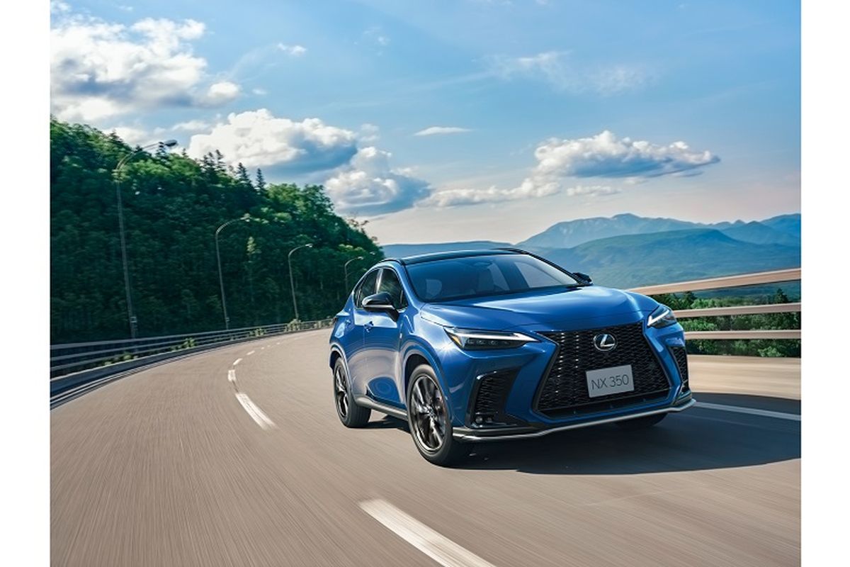 The All New Lexus NX 350h F Sport.