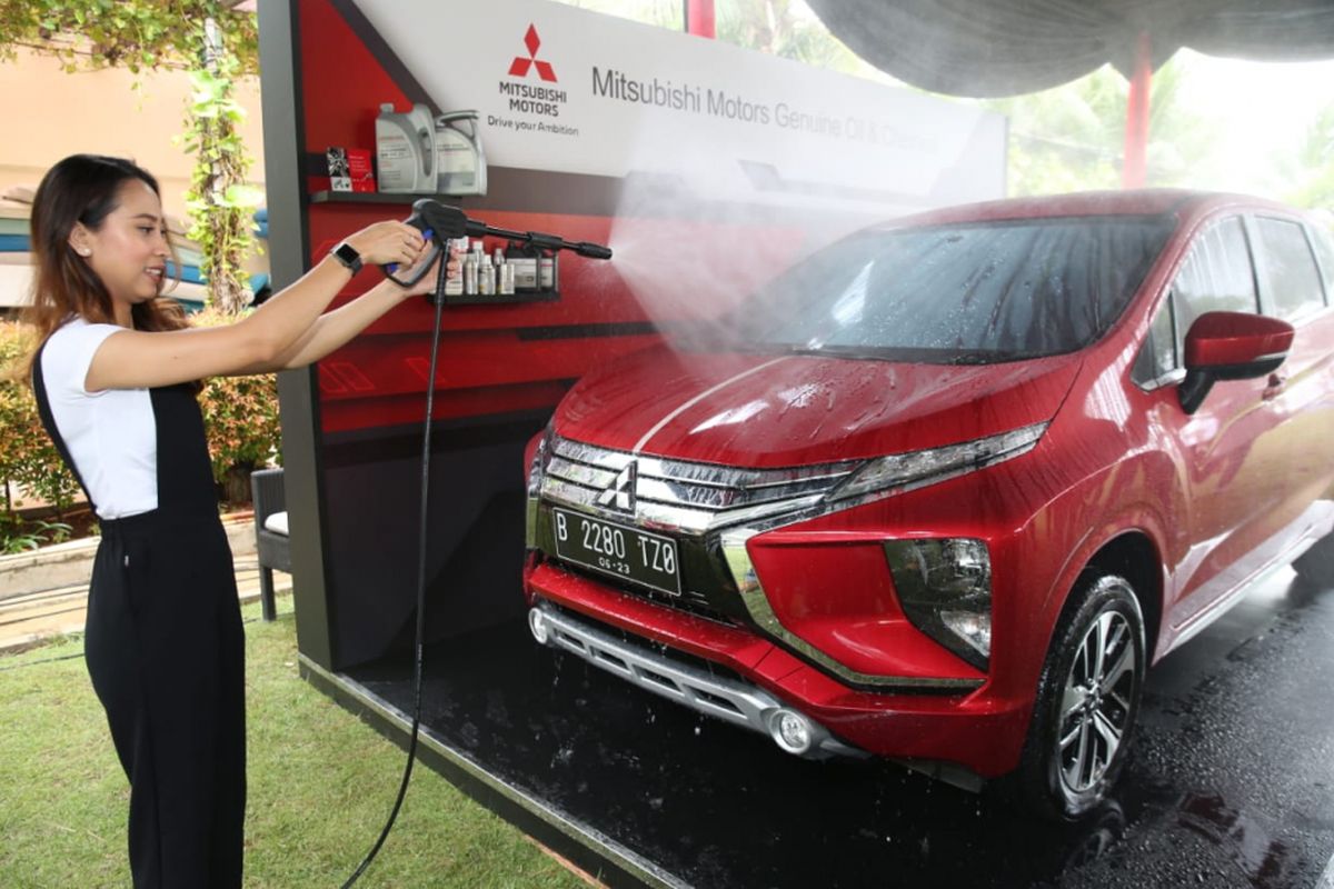 MMKSI memperkenalkan produk perawatan dan keamanan bagi produk kendaraan Mitsubishi