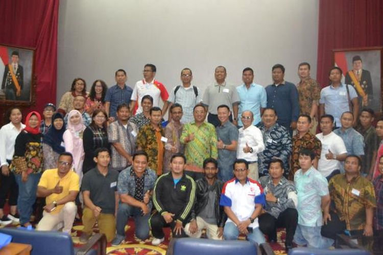  Erwin Eka Kurniawan didapuk menggantikan Rudy Salahuddin Bunyamin Ramto sebagai ketua umum Pengprov PRSI DKI Jakarta 2017-2012.