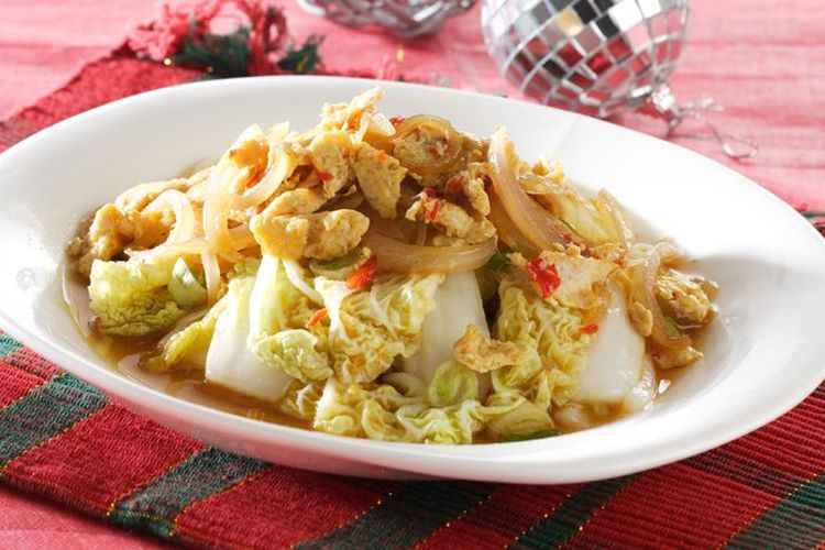 Resep Tumis Sawi Putih Telur Masakan Rumahan Yang Enak