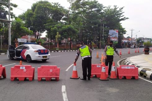 PPKM Level 4 Berlanjut, Ini Titik Penutupan Jalan di Wonogiri