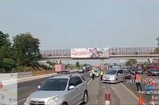 Minggu Pagi, Jasa Marga Berlakukan "Contraflow" di Km 55-65 Tol Jakarta-Cikampek