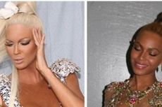 Beyonce Contek Gaya Busana Penyanyi Asal Serbia?