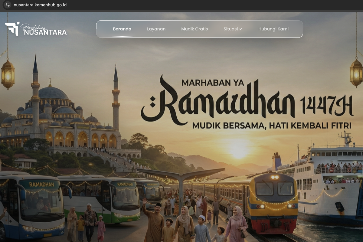 Pendaftaran Mudik Gratis Kemenhub 2026 Dibuka Hari Ini, Kuota Terbatas