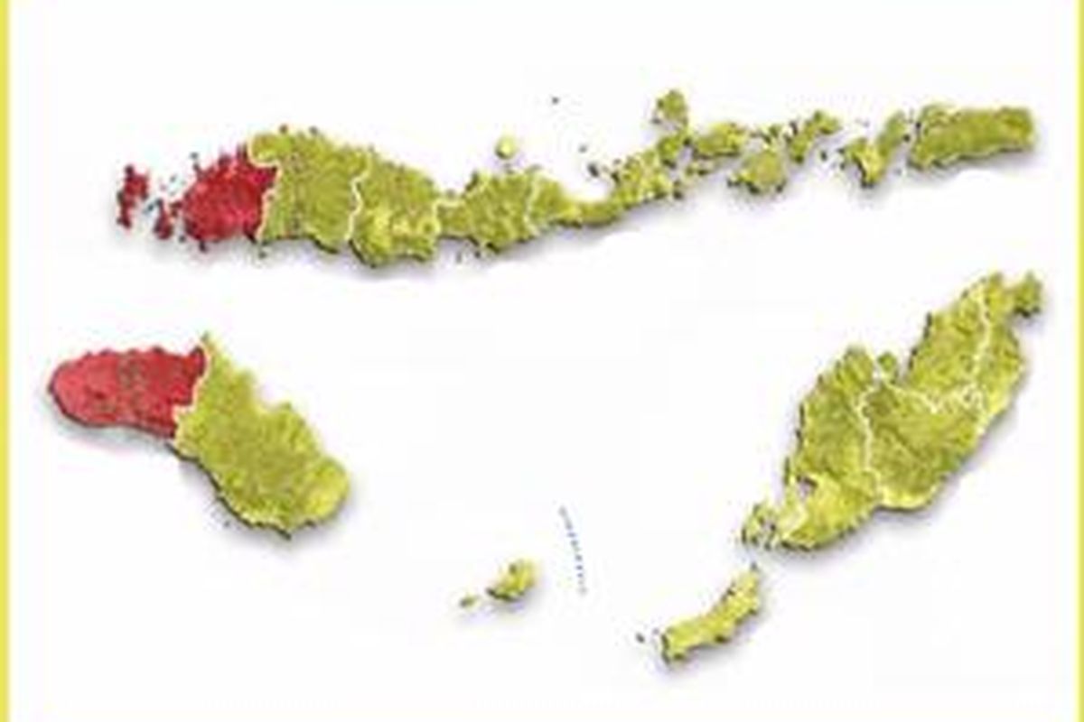 Peta Nusa Tenggara Timur