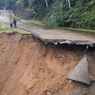 Longsor 100 Meter, Akses Jalan Cipanas-Citorek Lebak Terputus
