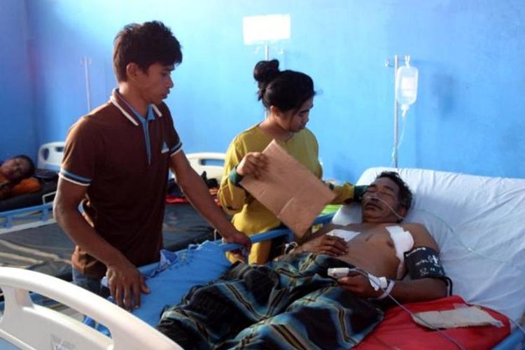 Jafarudin, warga Desa Ambuau Indah, Kecamatan Lasalimu Selatan, Kabupaten Buton, diterkam buaya saat berada di Sungai Malaoge, Desa Kinapani, Kecamatan Lasalimu Selatan, Jumat (17/5/2019) sore.