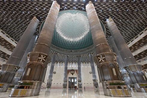 Mengenal Silaban Dome, Kubah Masjid Istiqlal yang Dibuat Sampai Konsultasi ke Jerman