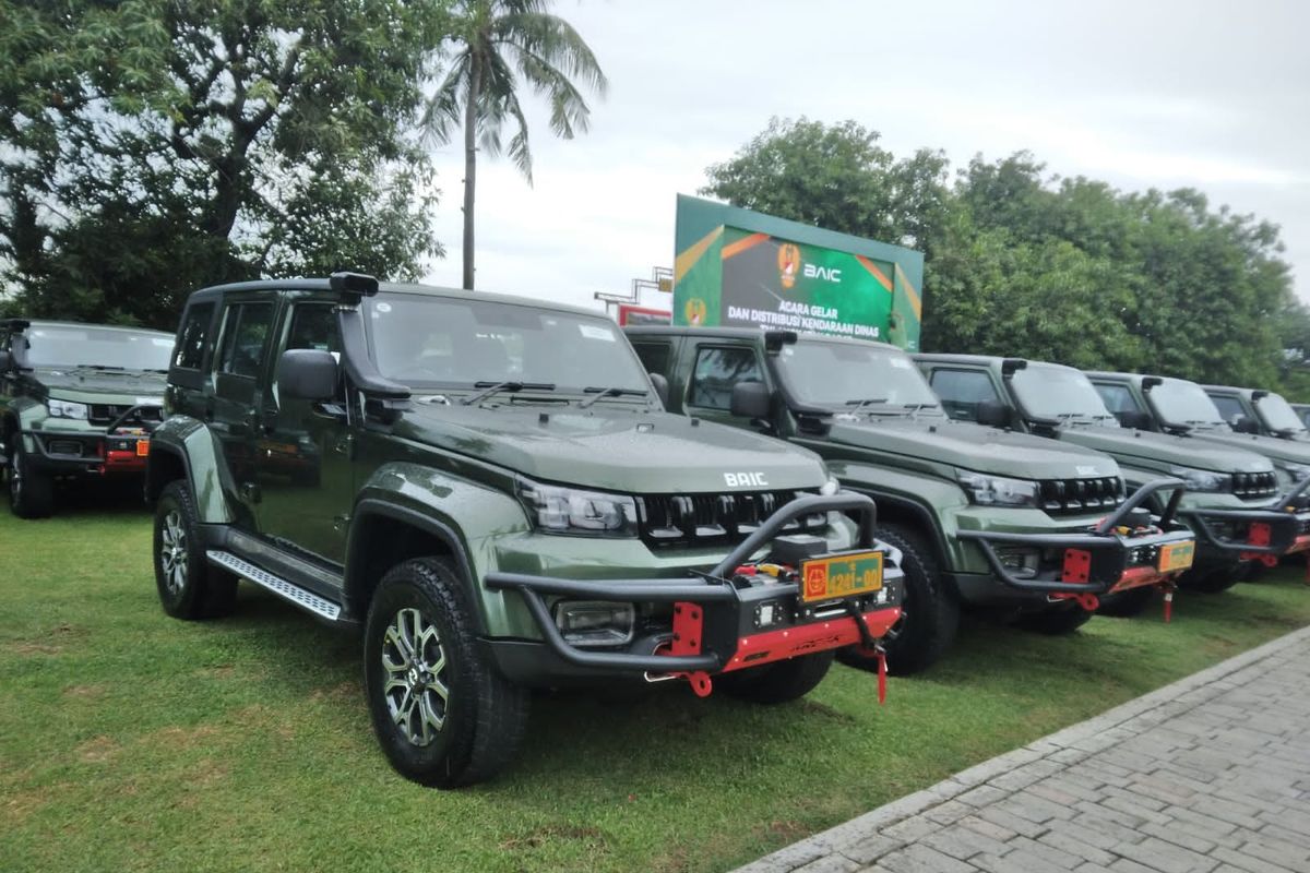 BAIC BJ40 Plus jadi mobil dinas TNI