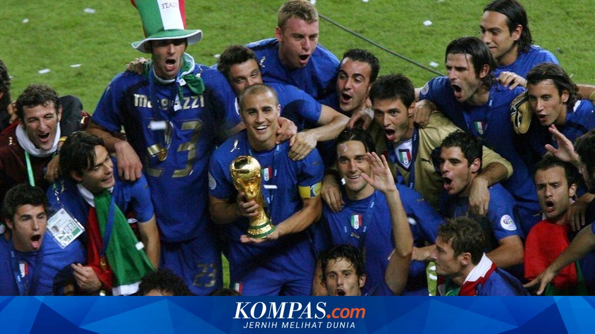 Kilas Piala Dunia 2006, Saat Pesta Juara Italia Dibayangi Serudukan Zidane