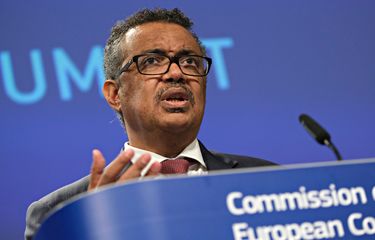 Direktur Jenderal WHO Tedros Adhanom Ghebreyesus 