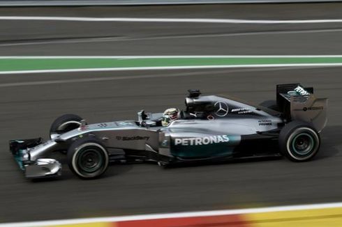 Hamilton Ungguli Rosberg pada Sesi Kedua di Spa
