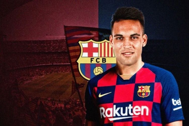 Foto Lautaro Martinez berseragam Barcelona yang diterbitkan oleh media asal Argentina, Diario Ole. Lautaro Martinez dikabarkan sedikit lagi bergabung dengan kubu Camp Nou dari Inter Milan.