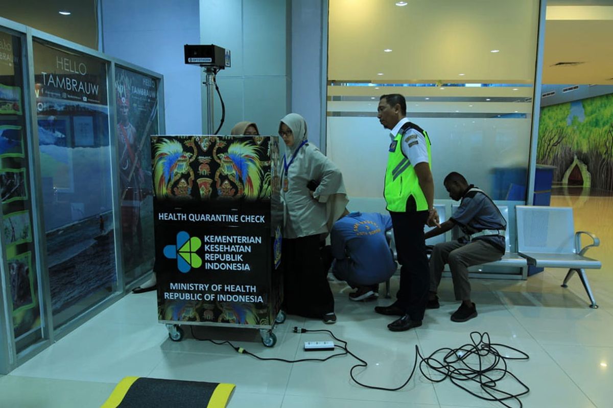 Antisipasi penyebaran virus corona di bandara internasional Indonesia