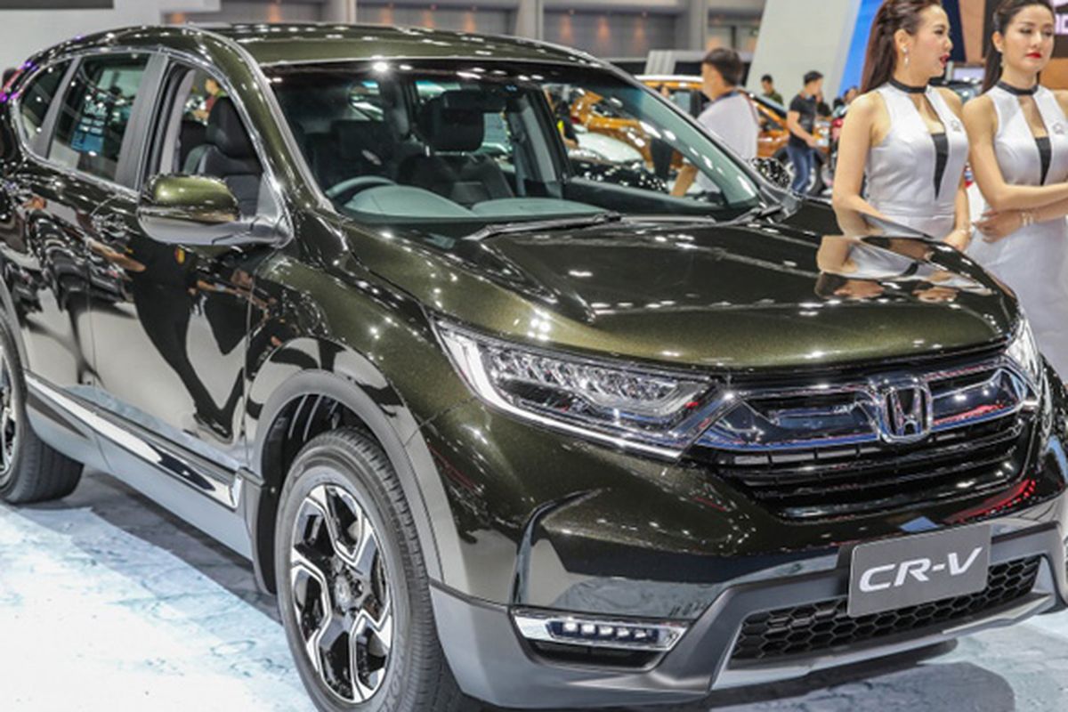 Honda CR-V 7-seater tampil di Bangkok International Motor Show 2017.