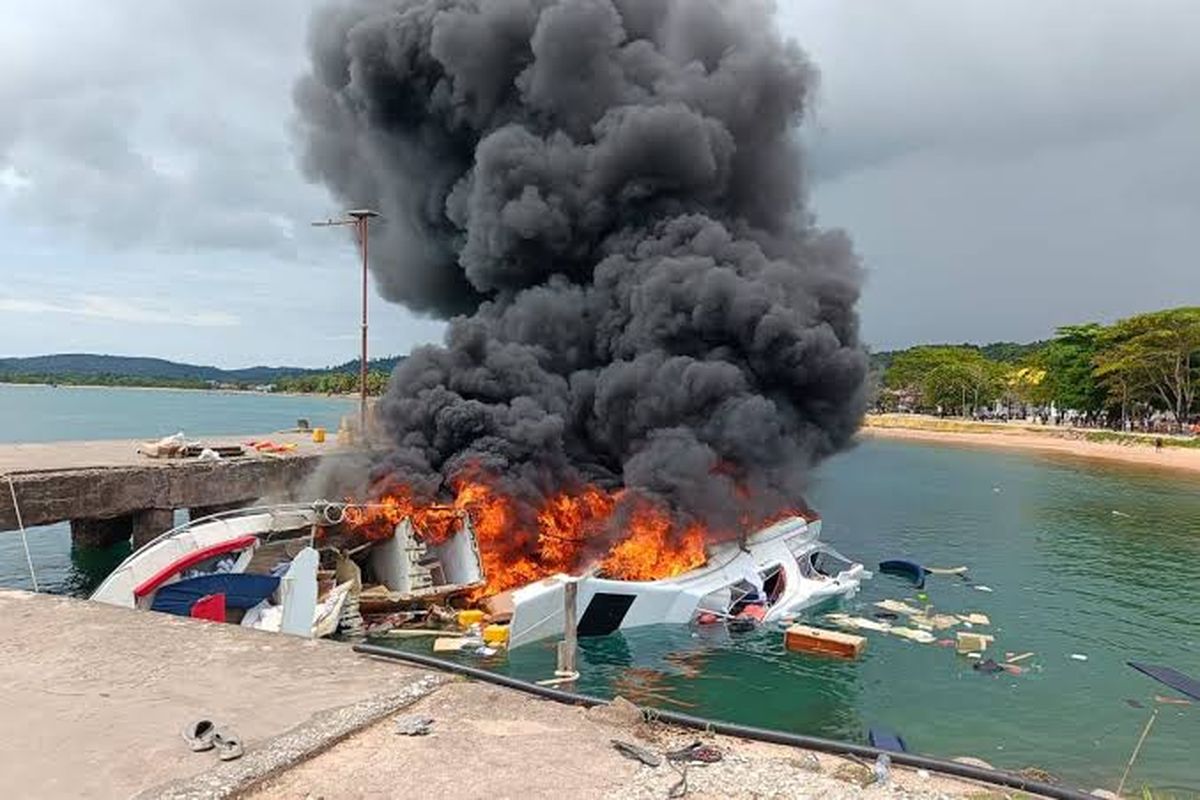 Benny Laos Tewas dalam Ledakan Speedboat, Nahkoda Bela 72 Jadi Tersangka