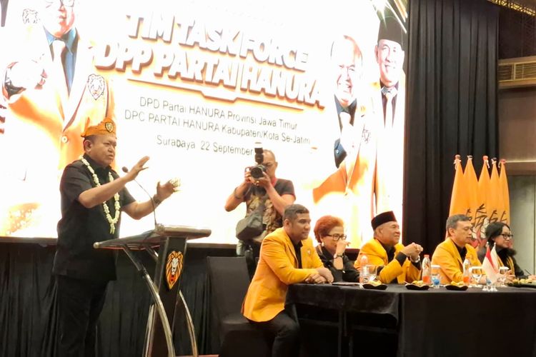 Hanura Mulai Konsolidasi Menuju Pemilu 2029, Bidik Kursi DPRD di 38 Kabupaten/Kota Jatim