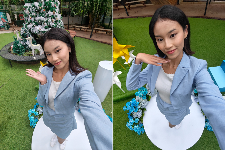 Hasil Foto Kamera 50MP Ultra-wide Selfie OPPO Reno15 Series.