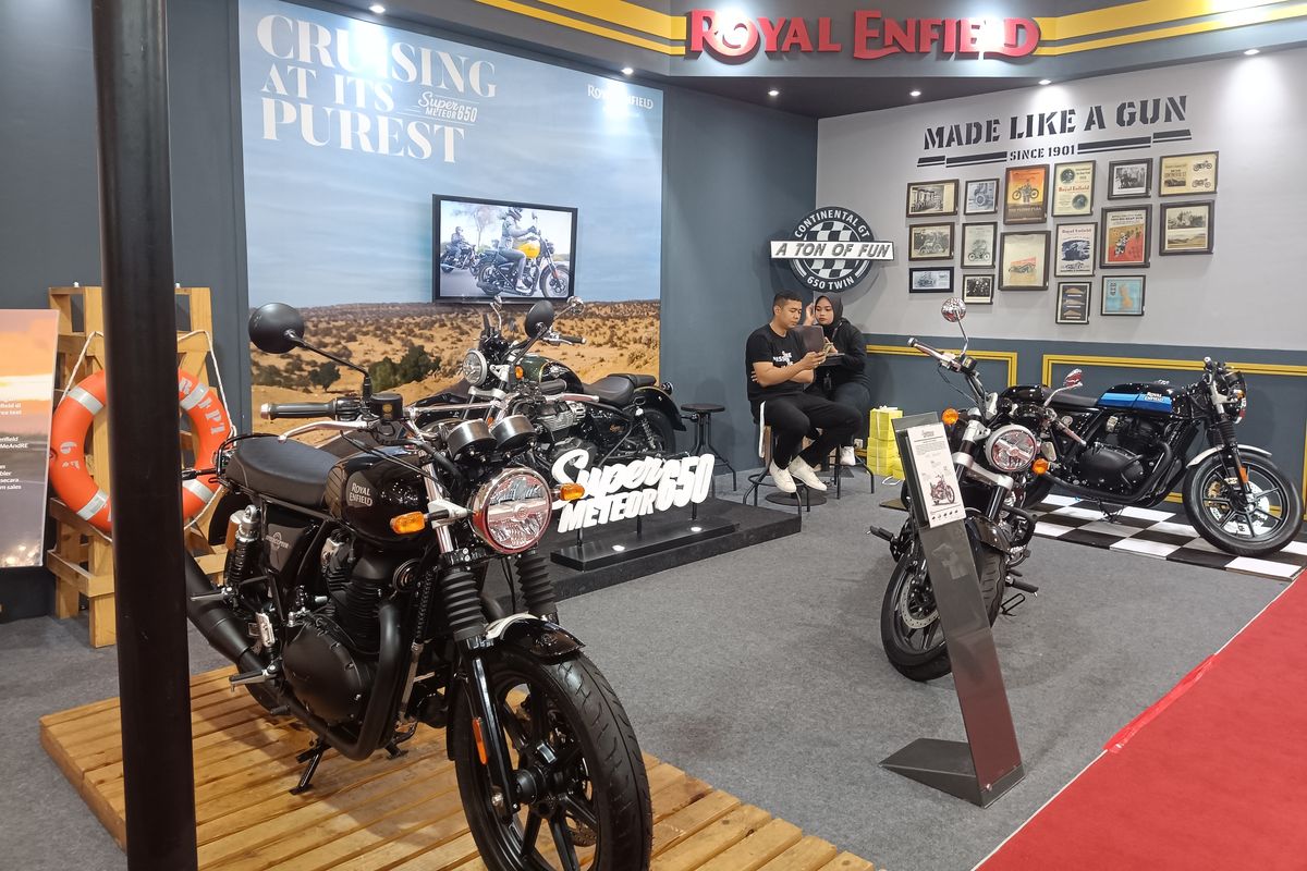 Booth Royal Enfield di IMOS 2023