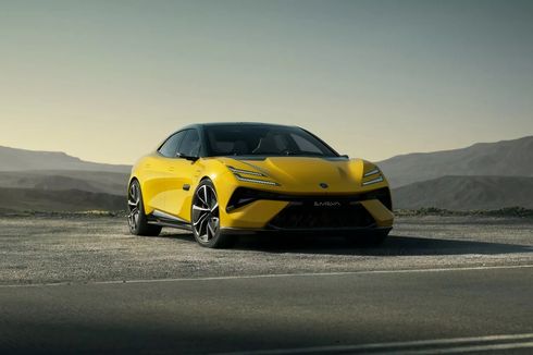 Perang Mobil Sport Listrik, Lotus Perkenalkan All New Emeya