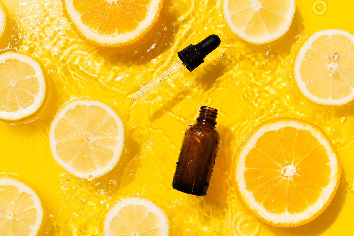 Ilustrasi serum vitamin C