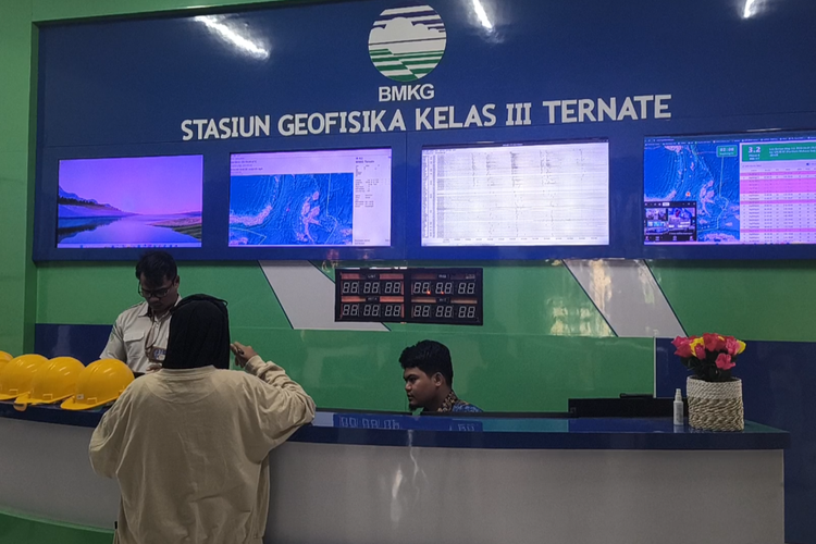 Gempa M7,6 Terasa hingga Ternate, BMKG: Tsunami Tidak Signifikan