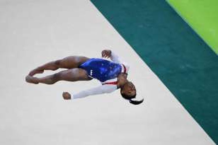 Atlet senam AS Simone Biles.