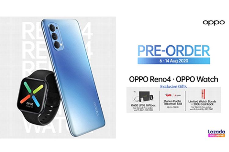 Preorder OPPO Reno4. (Dok OPPO)